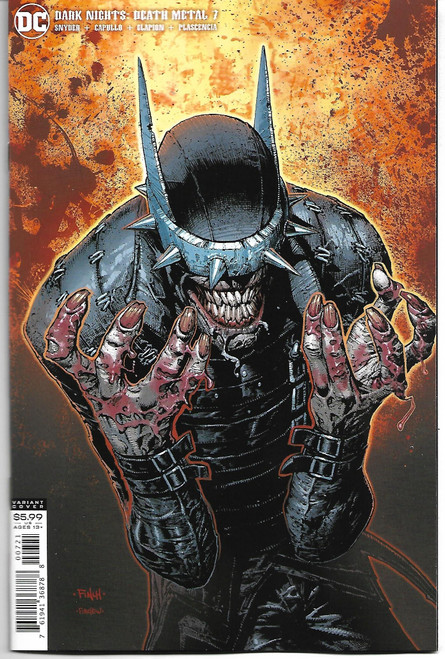 DARK NIGHTS DEATH METAL #7 (OF 7) CVR B DAVID FINCH BATMAN WHO LAUGHS VAR (DC 2021)