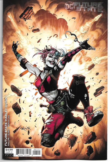 FUTURE STATE HARLEY QUINN #1 (OF 2) CVR B GARY FRANK CARD STOCK VAR (DC 2021)