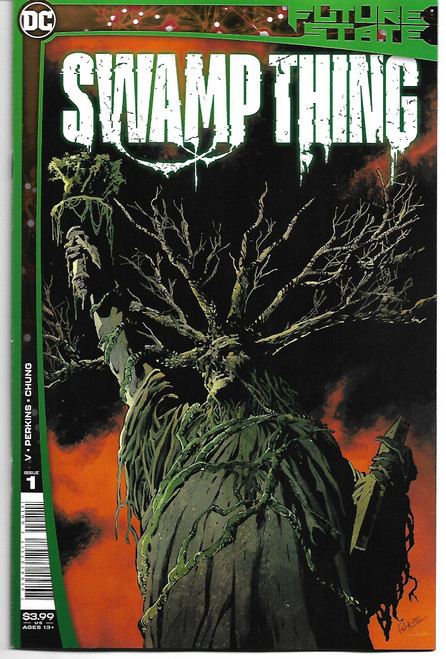 FUTURE STATE SWAMP THING #1 (OF 2) CVR A MIKE PERKINS (DC 2021)