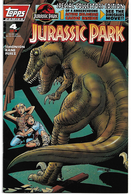 JURASSIC PARK #4 (TOPPS 1993)