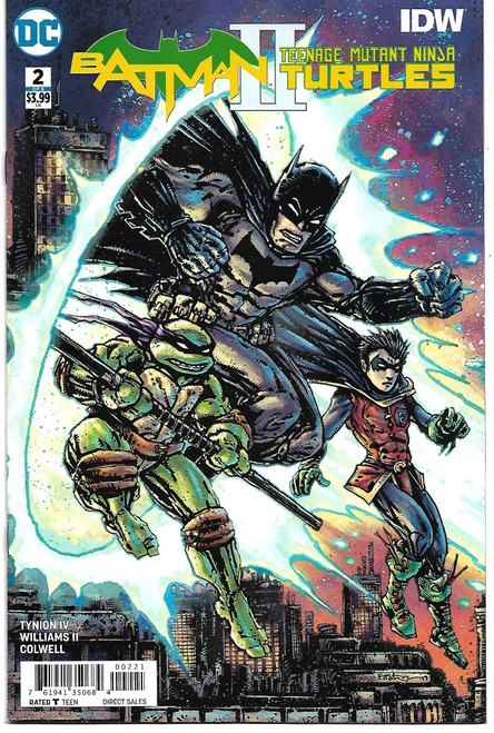 BATMAN TEENAGE MUTANT NINJA TURTLES II #2 (OF 6) VAR ED  (DC 2017)