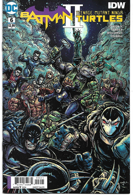 BATMAN TEENAGE MUTANT NINJA TURTLES II #6 (OF 6) VAR ED (DC 2018)