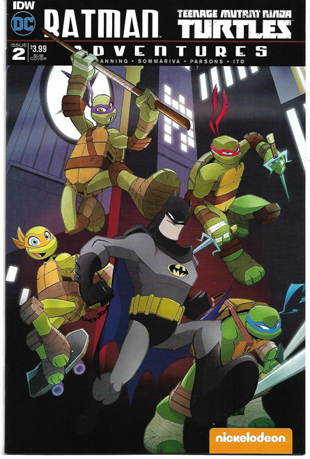 BATMAN TMNT ADVENTURES #2 (OF 6) SUBSCRIPTION VAR B (DC 2016)