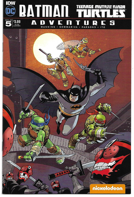 BATMAN TMNT ADVENTURES #5 (OF 6) SUBSCRIPTION VAR (DC 2017)