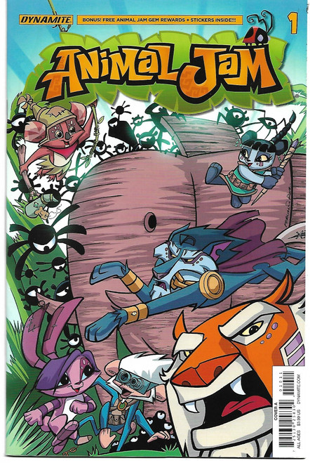 ANIMAL JAM #1, 2 & 3 (OF 3) DYNAMITE 2017