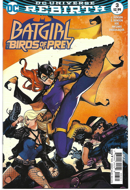 BATGIRL AND THE BIRDS OF PREY #03 VAR ED (DC 2016)