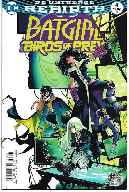 BATGIRL AND THE BIRDS OF PREY #04 VAR ED (DC 2016)