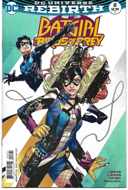 BATGIRL AND THE BIRDS OF PREY #08 VAR ED (DC 2017)