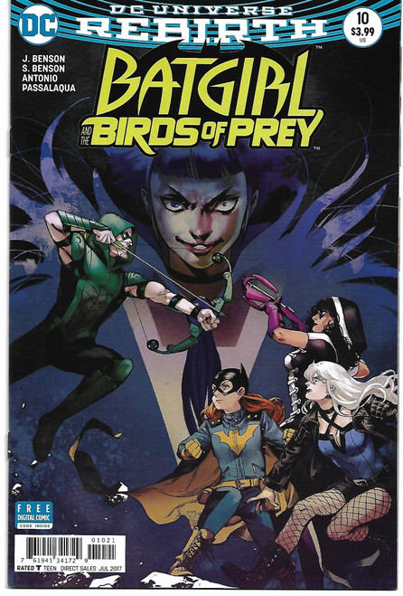 BATGIRL AND THE BIRDS OF PREY #10 VAR ED (DC 2017)