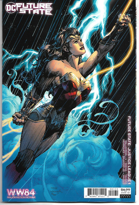 FUTURE STATE JUSTICE LEAGUE #1 (OF 2) CVR C WONDER WOMAN 1984 JIM LEE CARD STOCK VAR (DC 2021)