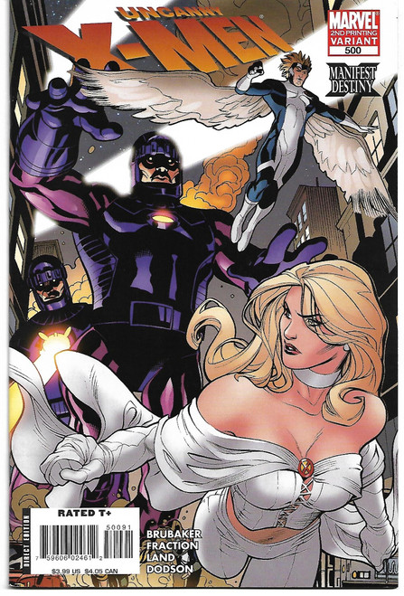 X-MEN/UNCANNY X-MEN #500 SECOND PRINT (MARVEL 2008)