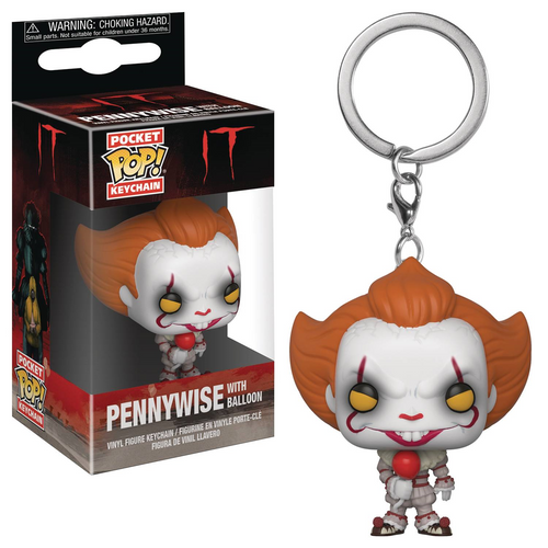 POCKET POP IT S2 PENNYWISE WITH BALLOON KEYCHAIN