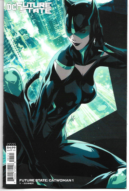 FUTURE STATE CATWOMAN #1 (OF 2) CVR B STANLEY ARTGERM LAU CARD STOCK VAR (DC 2021)