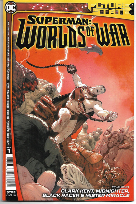 FUTURE STATE SUPERMAN WORLDS OF WAR #1 (OF 2) CVR A MIKEL JANIN (DC 2021)