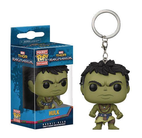 POCKET POP THOR RAGNAROK CASUAL HULK FIG KEYCHAIN