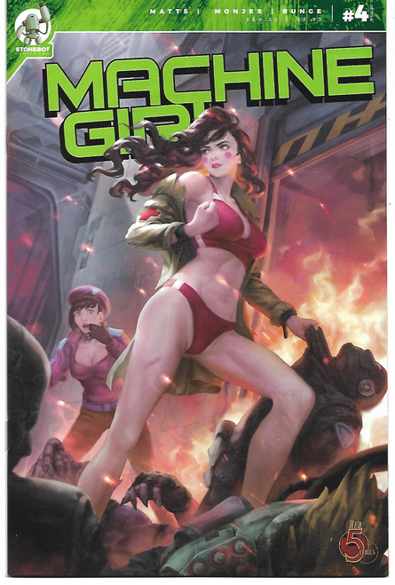 MACHINE GIRL #4 (OF 4) (RED 5 2020) "NEW"