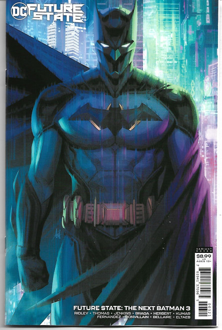 FUTURE STATE THE NEXT BATMAN #3 (OF 4) CVR B STANLEY ARTGERM LAU CARD STOCK VAR (DC 2021)