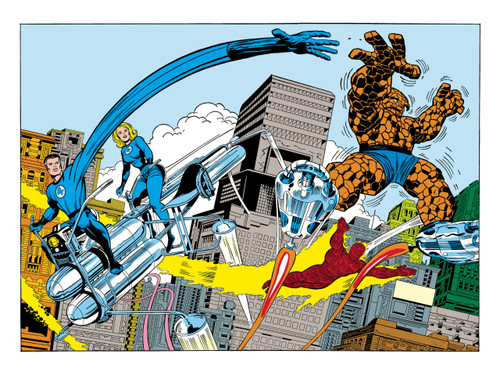 FANTASTIC FOUR BY KIRBY CLASSIC POSTER