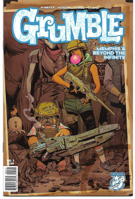 GRUMBLE MEMPHIS & BEYOND THE INFINITE #2 (OF 5) (ALBATROSS FUNNYBOOKS 2020)