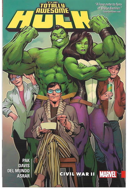 TOTALLY AWESOME HULK TP VOL 02 CIVIL WAR II