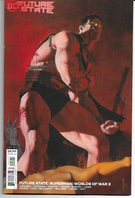 FUTURE STATE SUPERMAN WORLDS OF WAR #2 (OF 2) CVR B RICCARDO FEDERICI CARD STOCK VAR (DC 2021)