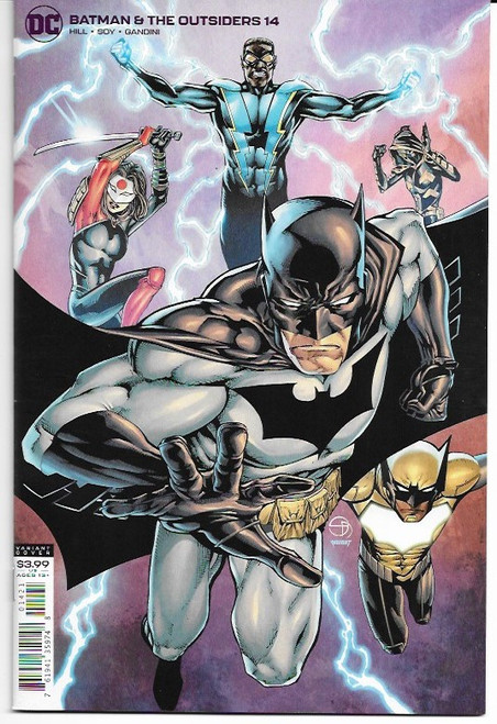 BATMAN AND THE OUTSIDERS (2018) #14 SHANE DAVIS VAR ED (DC 2020)