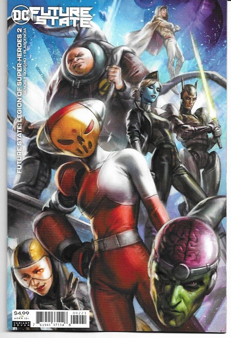 FUTURE STATE LEGION OF SUPER-HEROES #2 (OF 2) CVR B IAN MACDONALD CARD STOCK VAR (DC 2021)