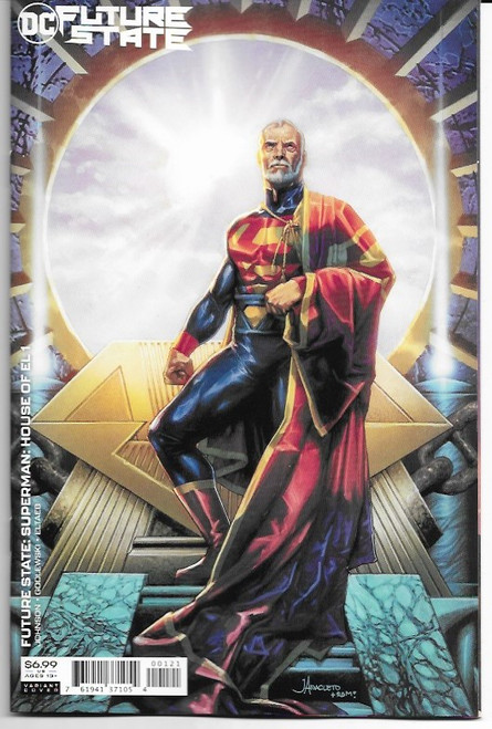 FUTURE STATE SUPERMAN HOUSE OF EL #1 (ONE SHOT) CVR B JAY ANACLETO CARD STOCK VAR (DC 2021)