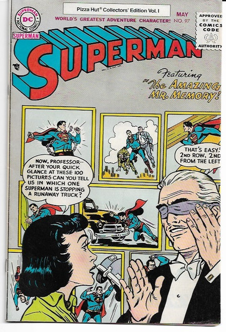 SUPERMAN PIZZA HUT COLLECTORS EDITION #97 (DC 1977)