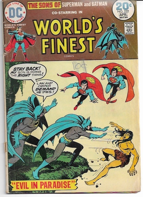 WORLD'S FINEST #222 (DC 1974)