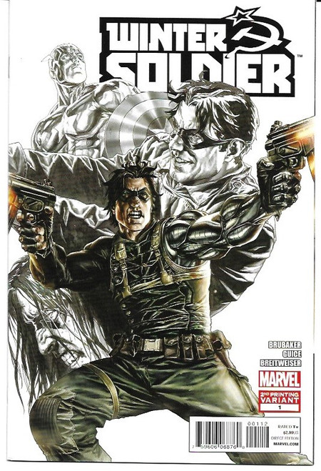 WINTER SOLDIER #1 2ND PTG BERMEJO VAR  (MARVEL 2012)