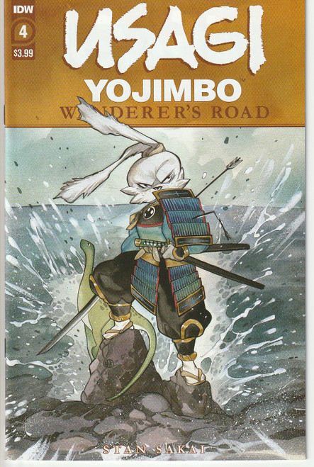 USAGI YOJIMBO WANDERERS ROAD #4 (OF 6) PEACH MOMOKO CVR (IDW 2021)