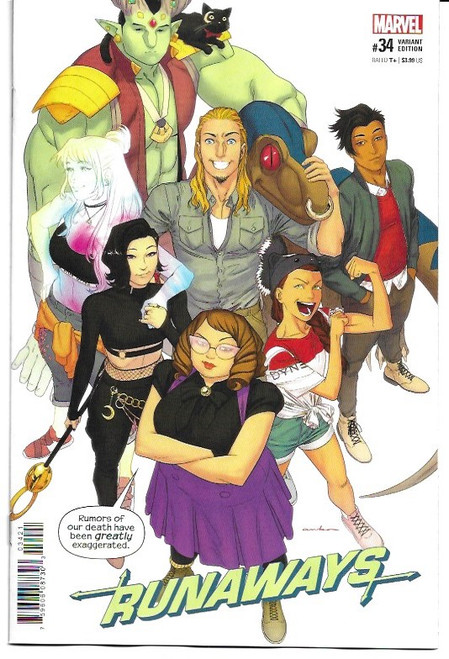 RUNAWAYS #34 ANKA VAR (MARVEL 2021)