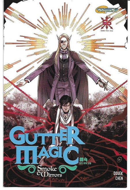 GUTTER MAGIC SMOKE & MIRRORS #4 (SOURCE POINT PRESS 2020)