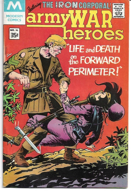 ARMY WAR HEROES #36 (MODERN 1978)