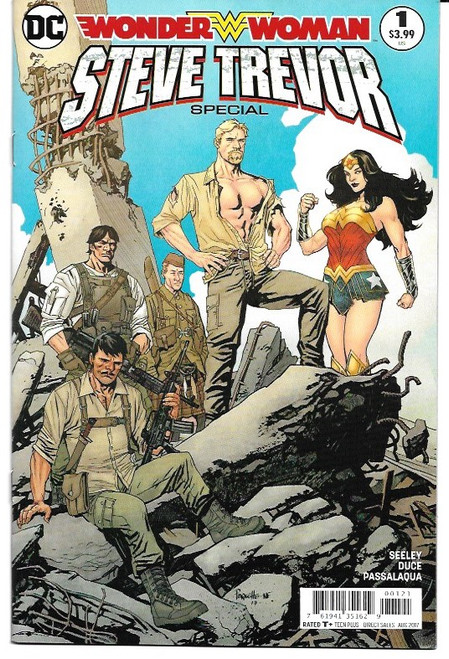 WONDER WOMAN STEVE TREVOR #1 VAR ED (DC 2017)