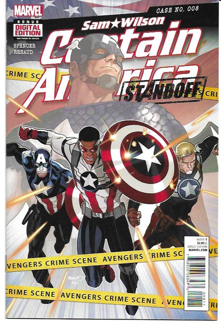 CAPTAIN AMERICA SAM WILSON #08 (MARVEL 2016)