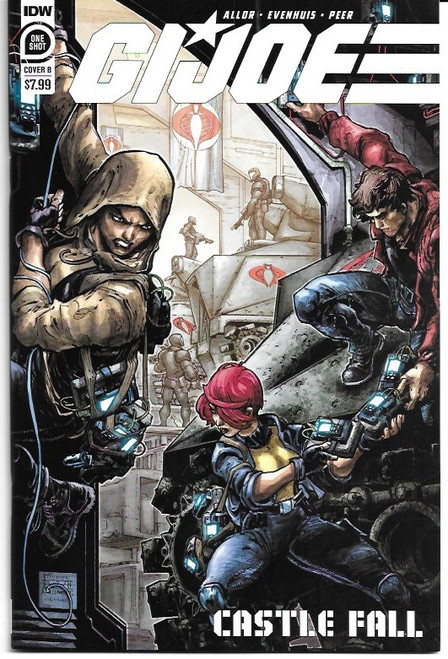 GI JOE CASTLE FALL CVR B WILLIAMS II (IDW 2021)