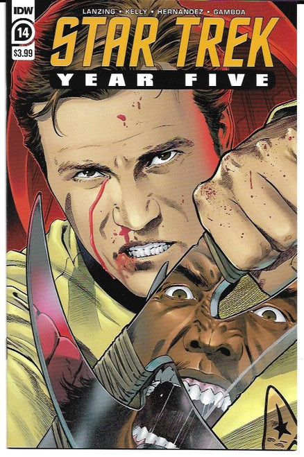 STAR TREK YEAR FIVE #14 CVR A THOMPSON (IDW 2020)