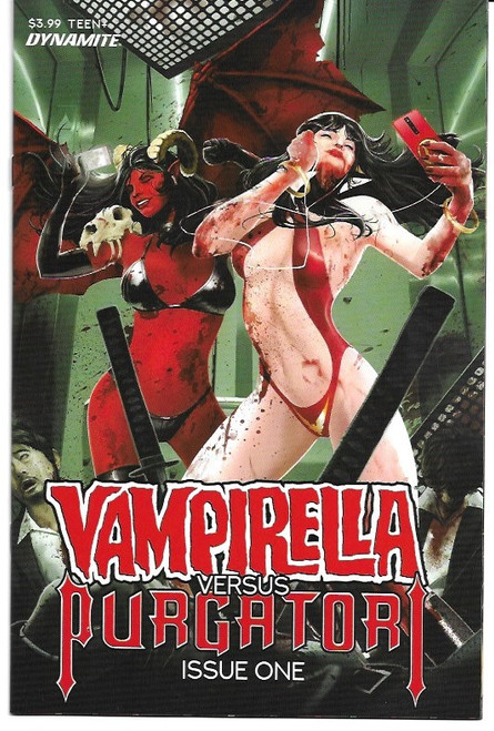 VAMPIRELLA VS PURGATORI #1 MAINE FOC BONUS VAR (DYNAMITE 2021)