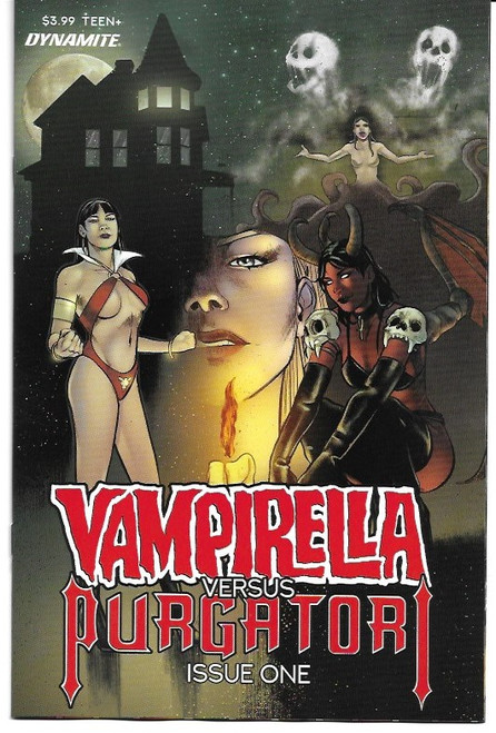 VAMPIRELLA VS PURGATORI #1 SARRASECA FOC BONUS VAR (DYNAMITE 2021)