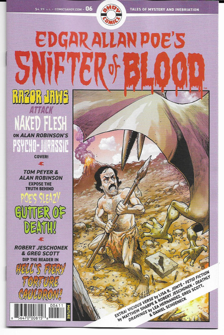 EDGAR ALLAN POE`S SNIFTER OF BLOOD #6 (AHOY 2021)