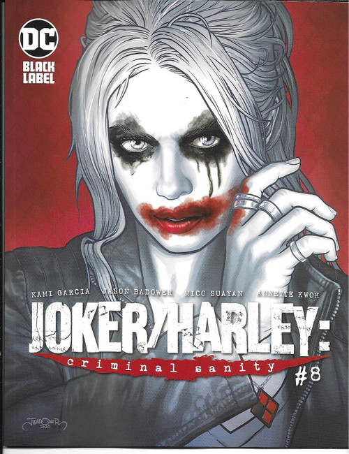 JOKER HARLEY CRIMINAL SANITY #8 (OF 8) CVR B JASON BADOWER VAR (DC 2021)