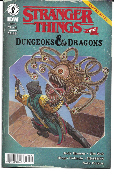 STRANGER THINGS D&D CROSSOVER #2 CVR C BECK (DARK HORSE 2020)