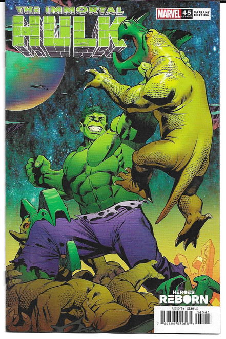 IMMORTAL HULK #45 PACHECO REBORN VAR (MARVEL 2021)