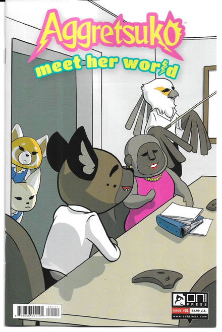 AGGRETSUKO MEET HER WORLD #1 CVR A MCDONALD (ONI 2021)