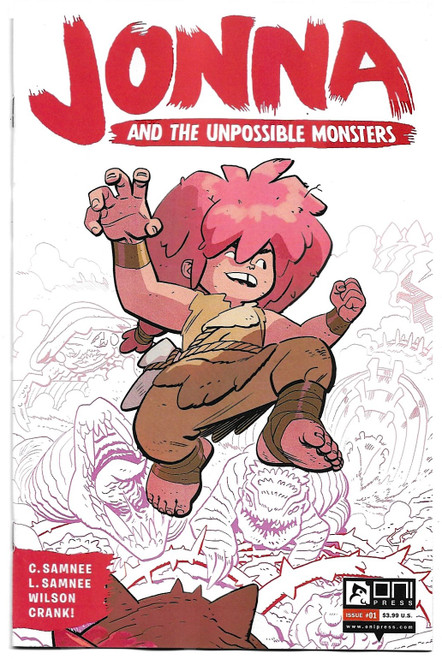 JONNA AND THE UNPOSSIBLE MONSTERS #01 CVR G 2ND PTG (ONI 2021)