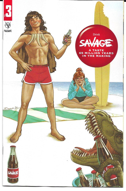 SAVAGE (2020) #3 CVR B QUINONES (VALIANT 2021)