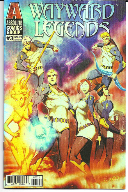WAYWARD LEGENDS #3 CVR B GENZOMAN METALLIC INK CVR  (ACG 2021)