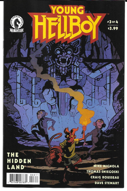 YOUNG HELLBOY THE HIDDEN LAND #3 (OF 4) CVR A SMITH (DARK HORSE 2021)